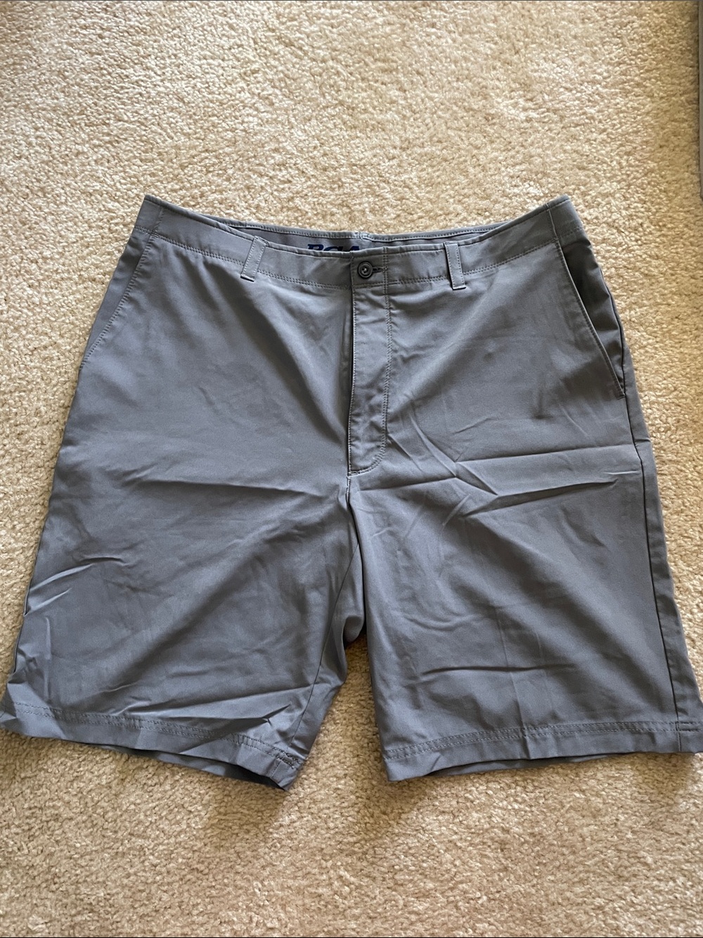 Men's Gray Golf Shorts
